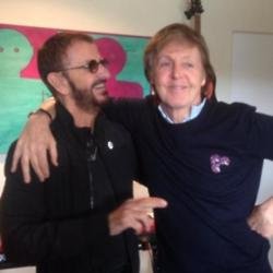 Ringo Starr and Paul McCartney Twitter (c)