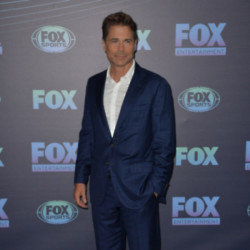 Rob Lowe was left red-faced after a text message mix-up with his famous friends