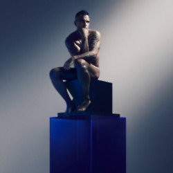 Robbie Williams poses nude on the cover of his upcoming album, 'XXV'