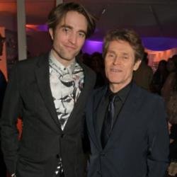 Robert Pattinson and Willem Dafoe 