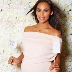 Rochelle Humes at her baby shower (c) Instagram
