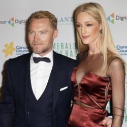 Ronan Keating with wife Storm