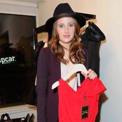 Rosie Fortescue at the Vestiaire Collective event