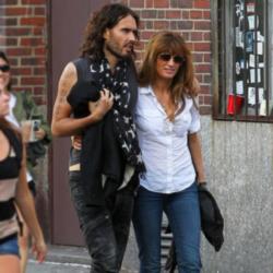 Russell Brand and Jemima Khan