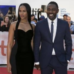 Sabrina Dhowre and Idris Elba