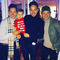 Scott, Teddy, Adam and Ryan Thomas (c) Instagram