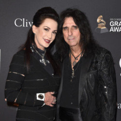 Sheryl and Alice Cooper