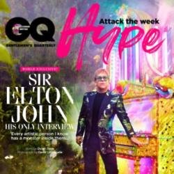 Sir Elton John covers GQ Hype (picture by David LaChapelle)