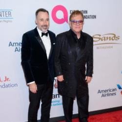 Sir Elton John with David Furnish