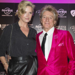 Penny Lancaster with her husband Rod Stewart