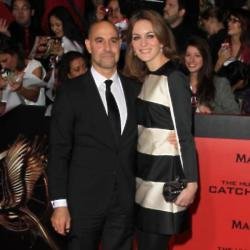 Stanley Tucci and wife Felicity Blunt