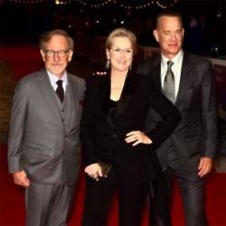 Steven Spielberg, Meryl Streep and Tom Hanks