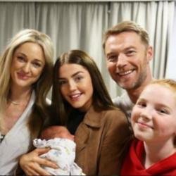 Storm and Ronan Keating introduce baby Cooper [Instagram]