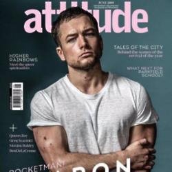Taron Egerton on Attitude magazine cover