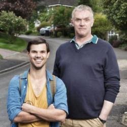 Taylor Lautner and Greg Davies in Cuckoo
