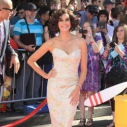 Teri Hatcher at the world premiere of Planes