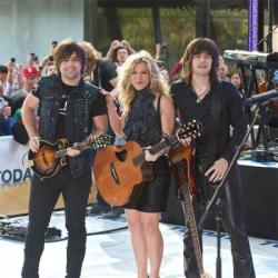 Kimberly Perry and her brothers and bandmates