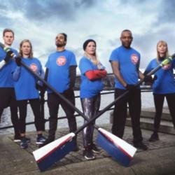 The BBC rowing team