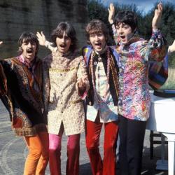 John Lennon with the Beatles