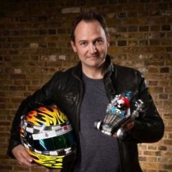 The Stig with his SuperChargers toy