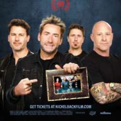 Tickets for the global theatrical release of Hate To Love: Nickelback go on sale beginning February 22 at 10AM ET / 3PM GMT at www.NickelbackFilm.com