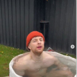 Tom Grennan has an ice bath every day for the sake of his mental health