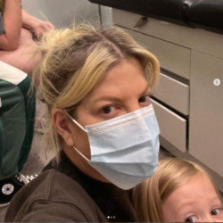 Tori Spelling has discovered her family’s recent ‘spiral of sickness’ was caused by ‘extreme mould‘
