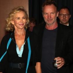 Trudie Styler and Sting