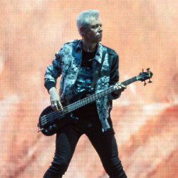 Adam Clayton gave a brief update on the rock project