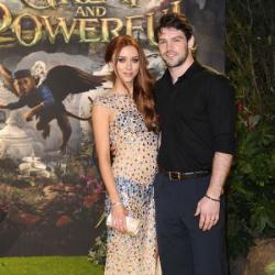 Una Healy with Ben Foden in 2013