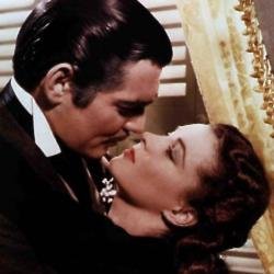 Vivien Leigh and Clark Gable in 'Gone with the Wind'
