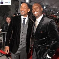 Will Smith and Tyrese Gibson (c) Instagram 