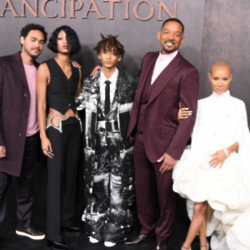 Will Smith was joined by his family at the Emancipation premiere