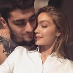 Zayn Malik and Gigi Hadid (c) Instagram 