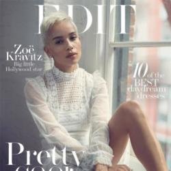 Zoe Kravitz on the cover of The Edit 