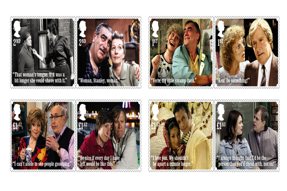 Coronation Street stamps unveiled to mark soap’s 60th anniversary