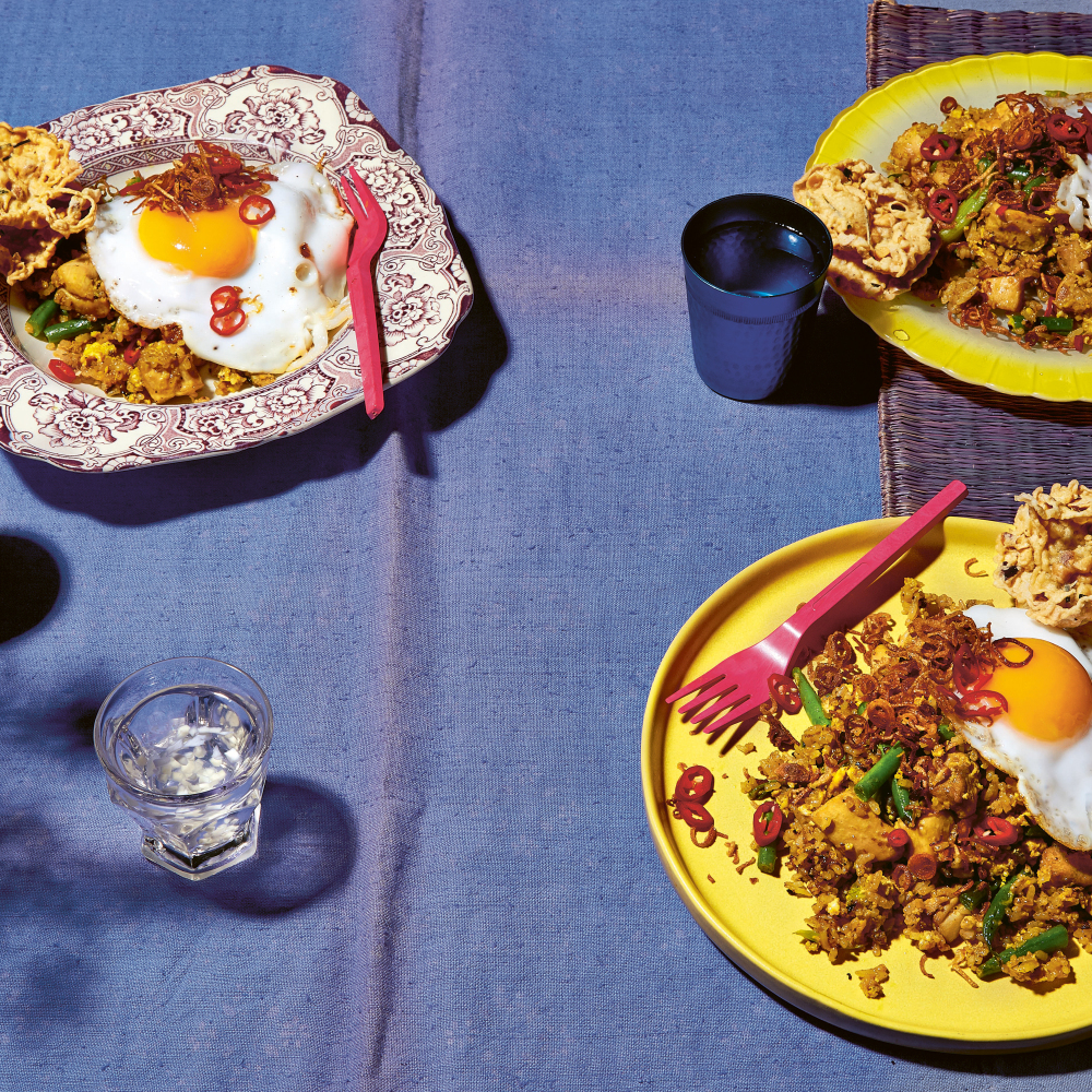 Chicken fried rice from Coconut & Sambal by Lara Lee (Louise Hagger/Travel photography Lara Lee/PA)