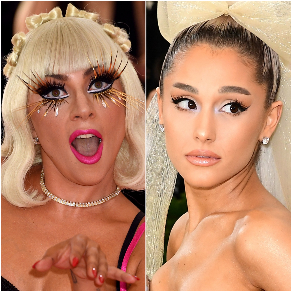 Lady Gaga and Ariana Grande could top singles chart