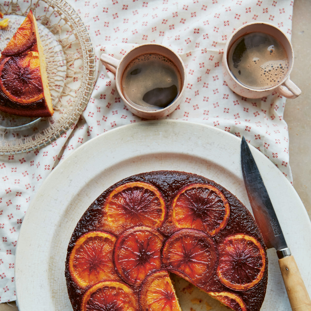 orange, ricotta and polenta cake from Bitter Honey by Letitia Clark (Matt Russell/PA)