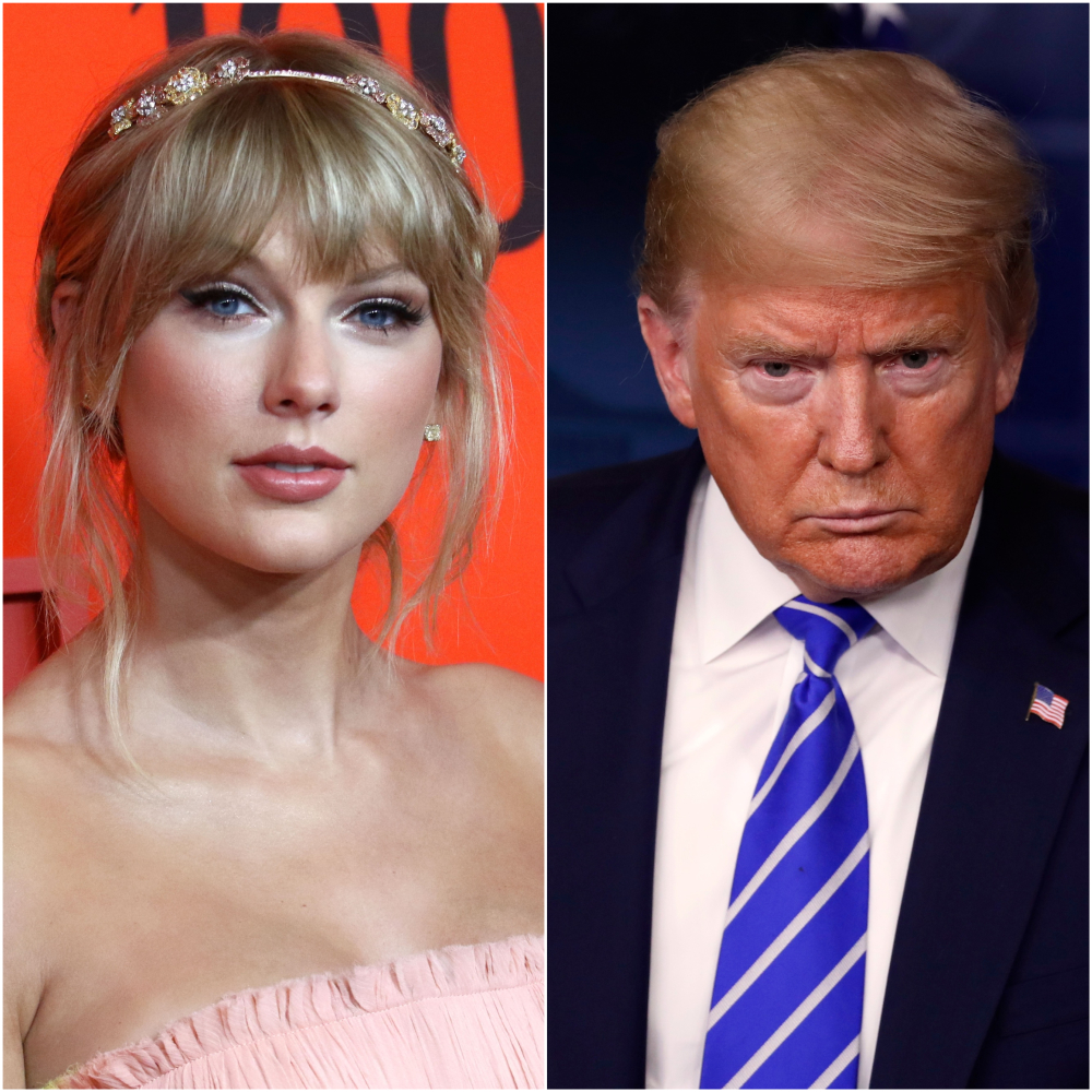 Taylor Swift shares support for voting method criticised by Trump
