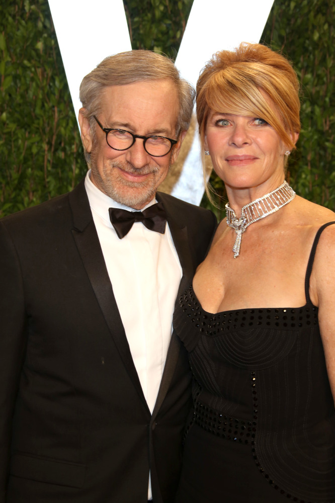 Stephen Spielberg and Kate Capshaw (Credit: Famous)