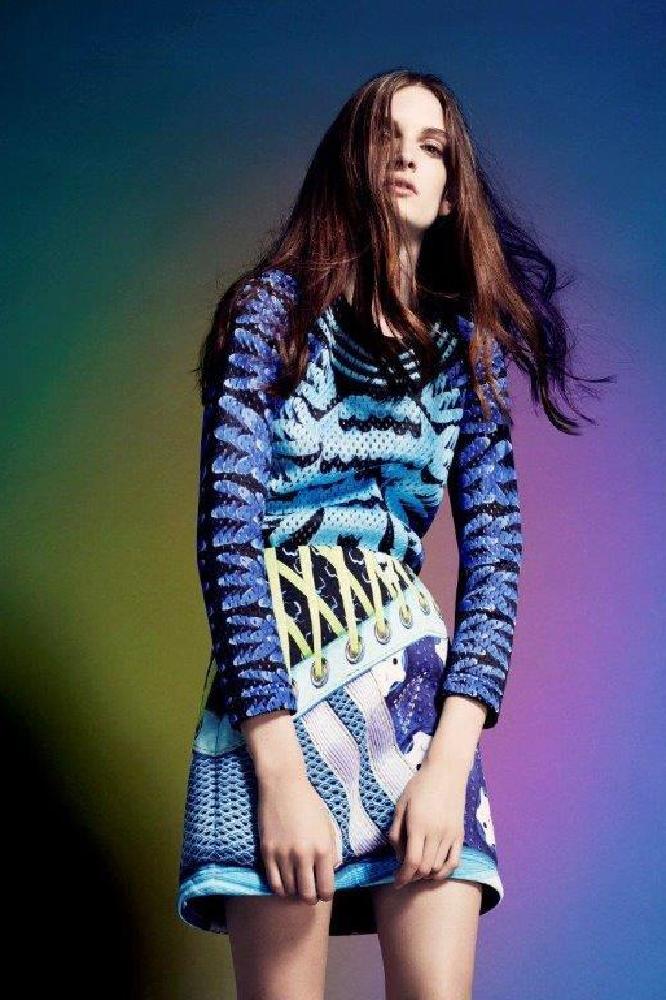 Bold and bright, the Mary Katrantzou collection for adidas is sure to be a hit