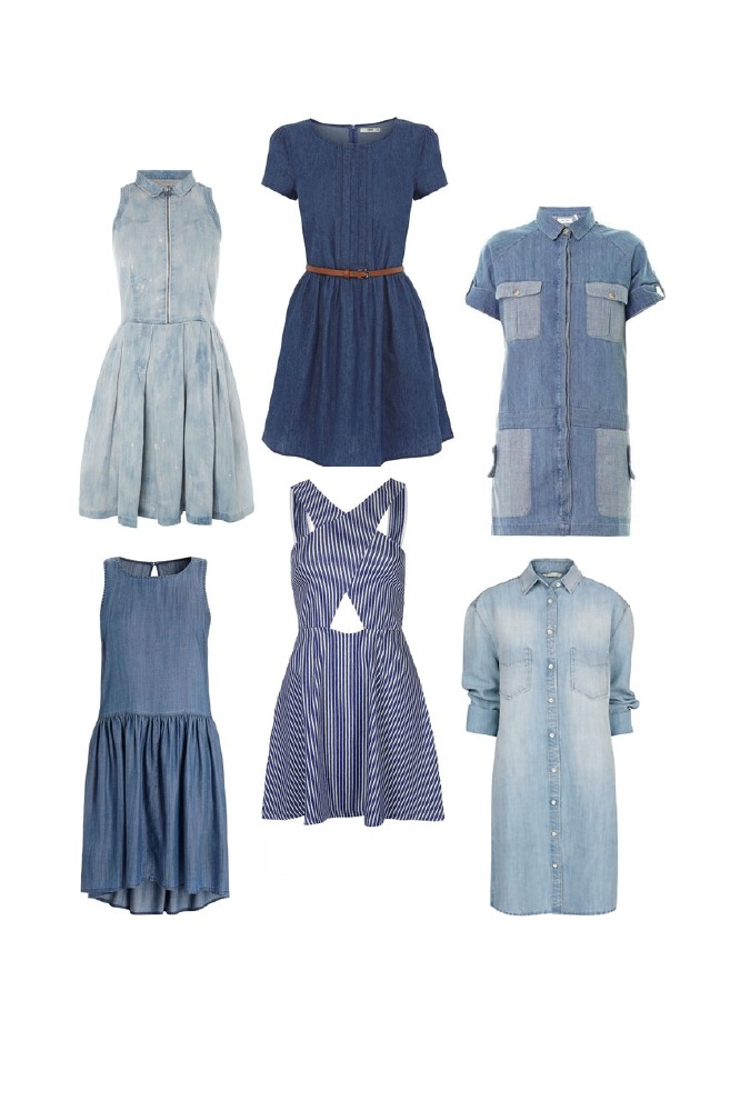 Will a denim dress be a staple item for you this summer?