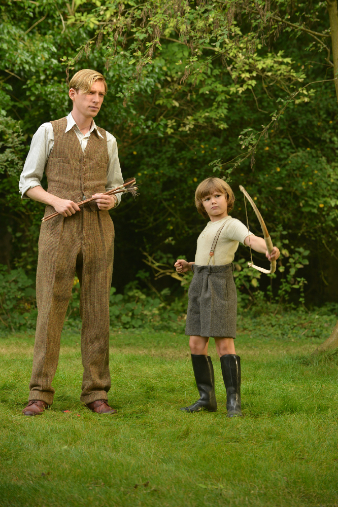 Domhnall Gleeson stars as famed author A. A. Milne