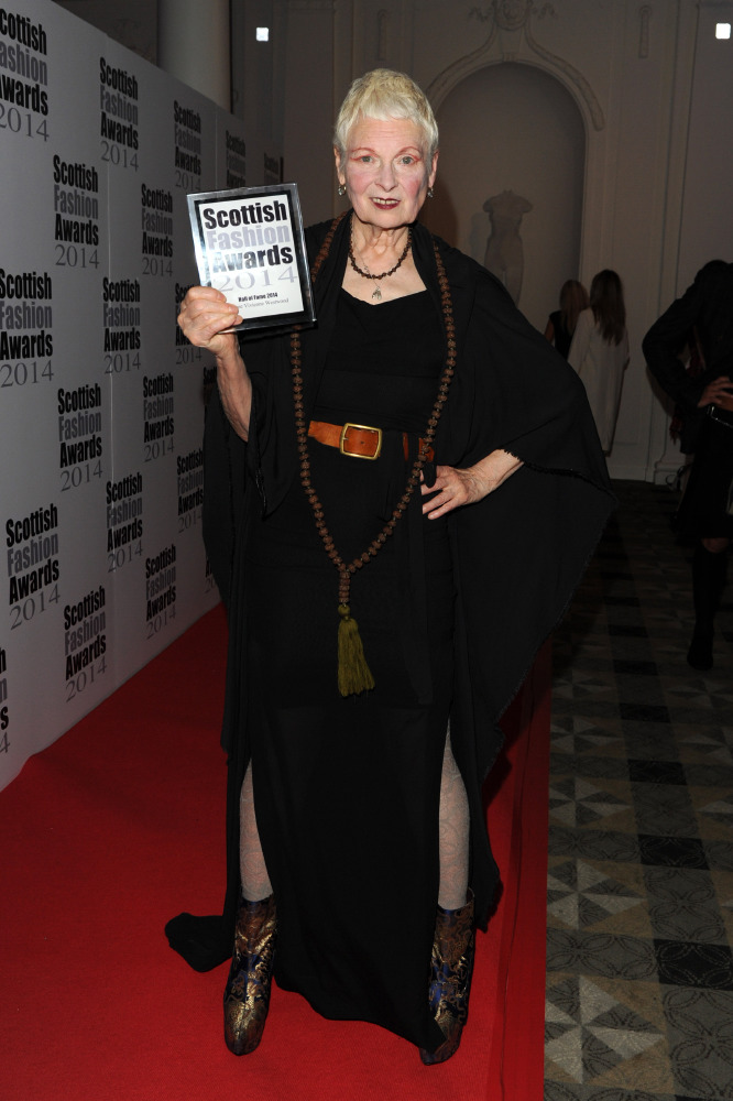Dame Vivienne Westwood was inducted into the Hall of Fame 