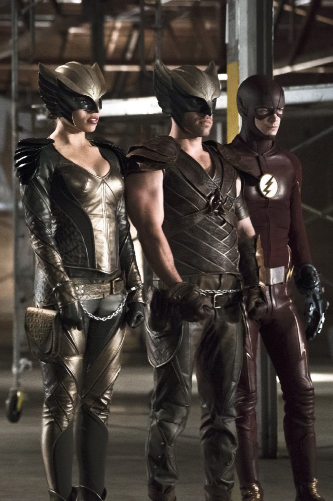 Hawkgirl, Hawkman and The Flash / Credit: The CW