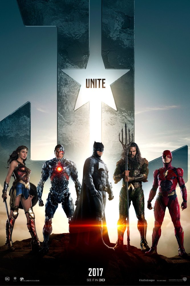 Justice League comes to UK cinemas on November 17, 2017