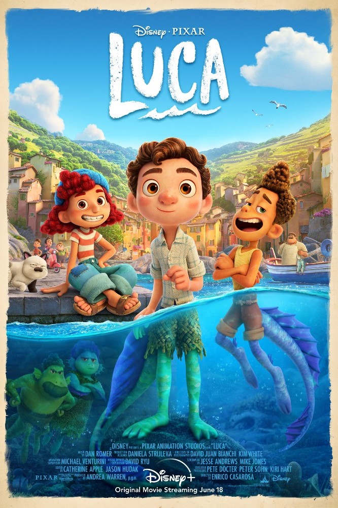 Luca has landed on DVD! / Picture Credit: Disney and Pixar