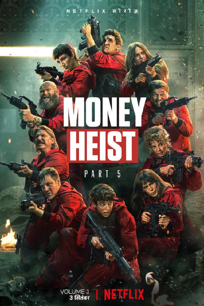 Money Heist Part Five will be on Netflix early September, 2021 / Picture Credit: Netflix