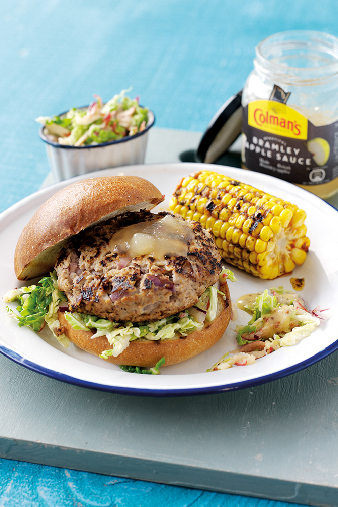 The Anglesey Burger With Mustard Coleslaw By Lucy Bradley